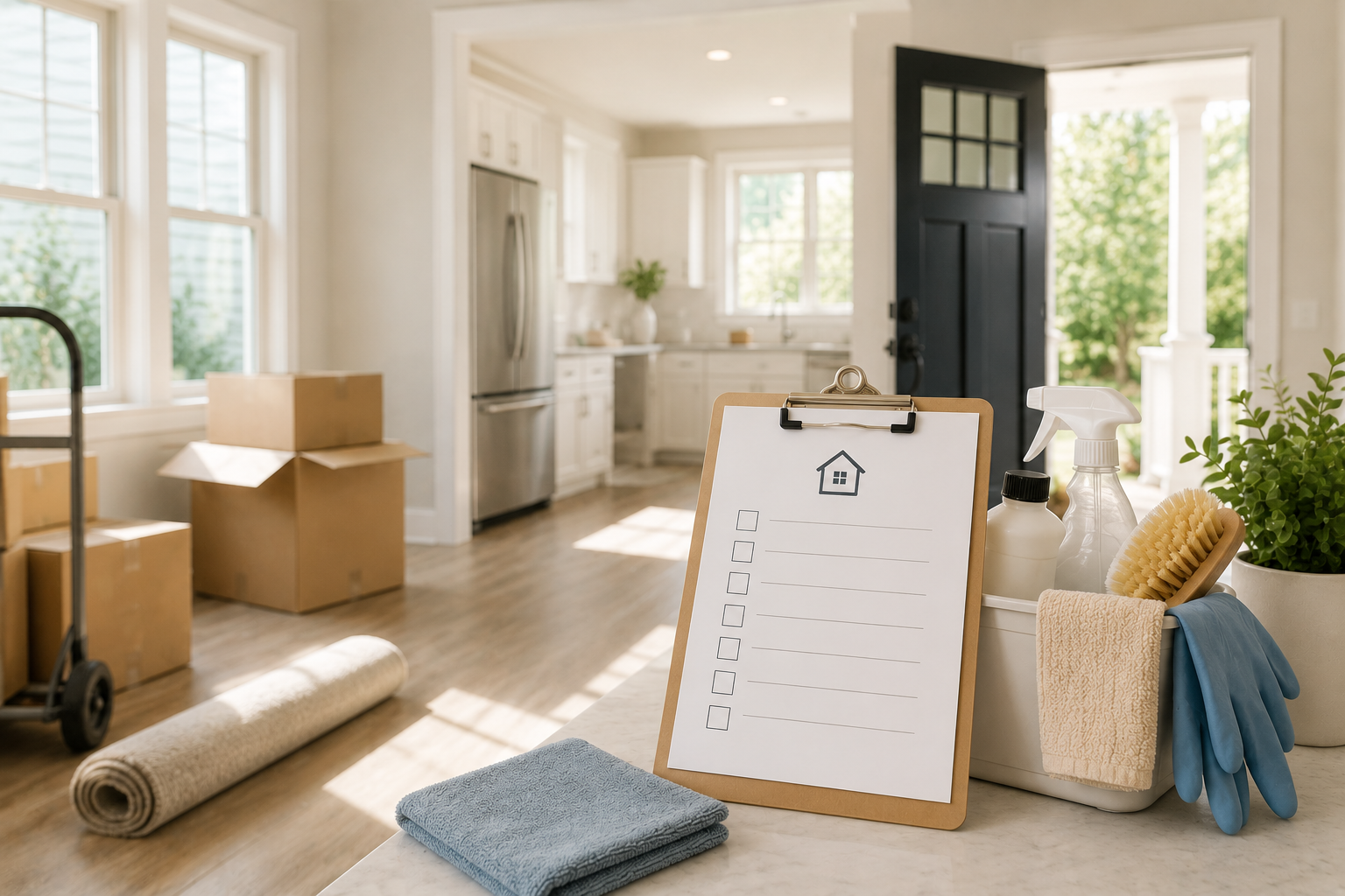 Move-In Out Cleaning Checklist Connecticut